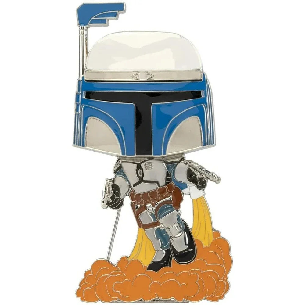 Pop! Star Wars Character Jango Fett Enamel Removable Stand Pin Badge #20